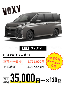 トヨタ ヴォクシー